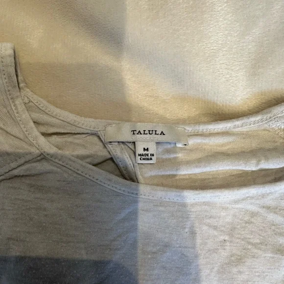 Talula White Open Back Top - Picture 2 of 4